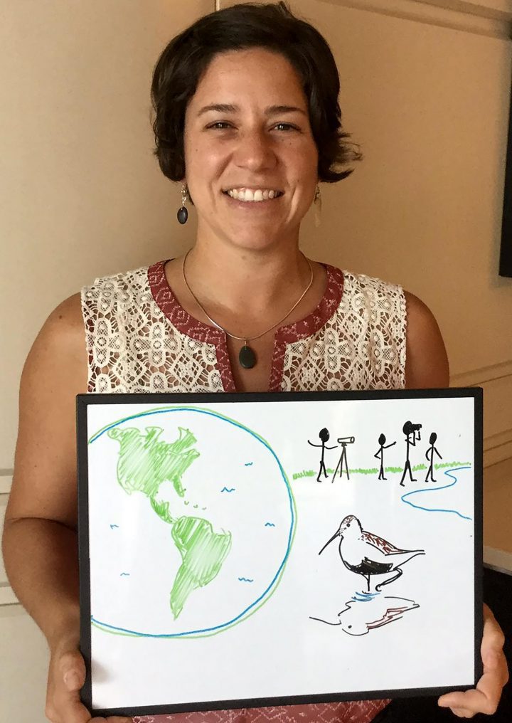 Monica Iglecia works to improve migratory shorebird habitat around the Western Hemisphere. More about Iglecia: http://ca.audubon.org/monica.