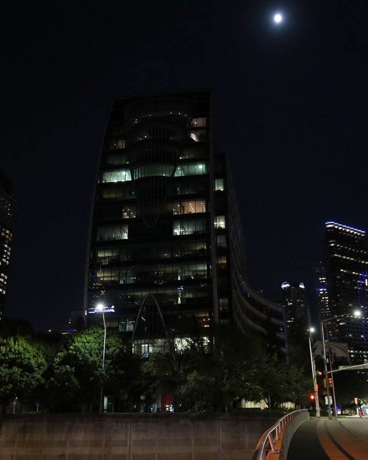 The Hunt Headquarters lights out. Photos by Lloyd and Melissa Clayton.